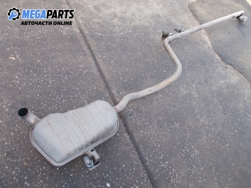 Muffler for Renault Scenic II 1.9 dCi, 120 hp, 2003