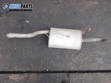 Rear muffler for Fiat Punto 1.2, 60 hp, hatchback, 2000