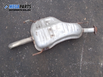 Rear muffler for Opel Zafira A 1.8 16V, 116 hp, 2000