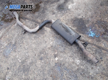 Muffler for Volvo S40/V40 1.9 DI, 115 hp, station wagon, 2003