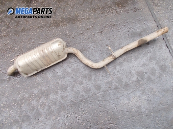 Rear muffler for Mercedes-Benz S-Class W220 4.0 CDI, 250 hp, 2001