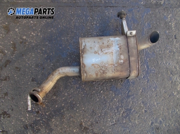 Tobă de eșapament spate for Peugeot 407 2.0 HDi, 136 hp, sedan, 2004