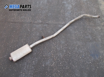 Muffler for Peugeot 406 1.8 16V, 110 hp, sedan, 1997