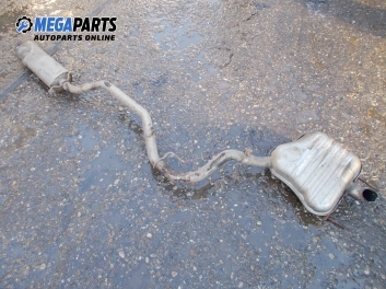 Muffler for Opel Vectra C 1.9 CDTI, 120 hp, hatchback, 2004