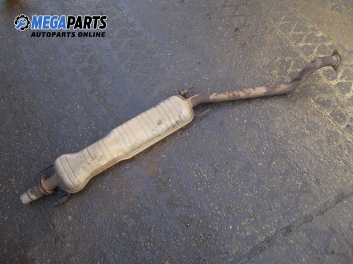 Muffler for Opel Astra G 2.0 DI, 82 hp, station wagon, 1998