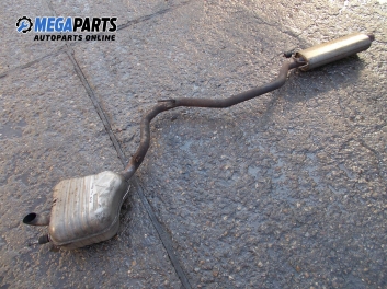 Muffler for Opel Vectra C 1.9 CDTI, 120 hp, hatchback, 2004