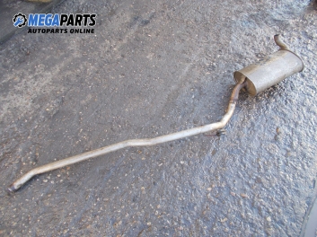 Rear muffler for Renault Twingo 1.2, 54 hp, 1995