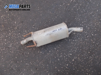 Rear muffler for Opel Corsa B 1.4, 60 hp, 1994