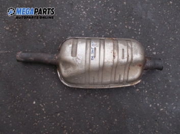 Muffler for BMW 3 (E46) 1.8, 115 hp, hatchback, 2002