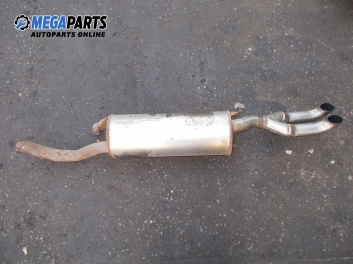 Rear muffler for Audi A4 (B5) 1.9 TDI, 90 hp, sedan, 1996