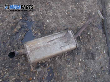 Rear muffler for Nissan Micra (K12) 1.2 16V, 80 hp, hatchback, 2003