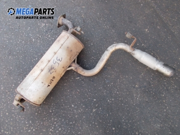 Rear muffler for Toyota Celica VII (T230) 1.8 16V, 143 hp, coupe, 2001