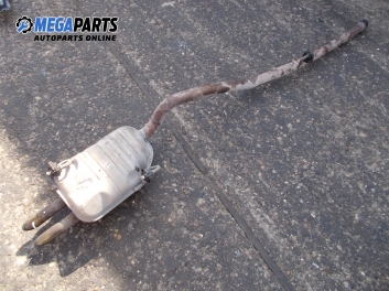 Muffler for Peugeot 807 2.2 HDi, 128 hp, 2002