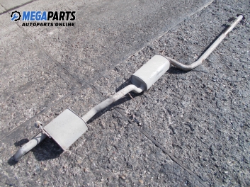 Muffler for Ford Focus I 1.8 TDCi, 115 hp, station wagon, 2001