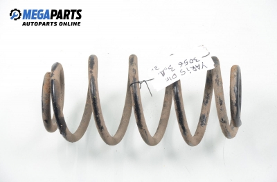 Coil spring for Toyota Yaris 1.5 VVT-i, 106 hp, hatchback, 2001, position: rear - right