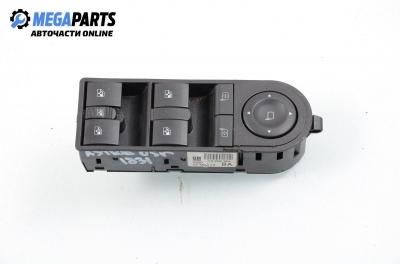 Window and mirror adjustment switch for Opel Astra H 1.8, 125 hp, station wagon automatic, 2005