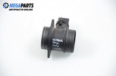 Air mass flow meter for Skoda Octavia (1Z) 1.9 TDI, 105 hp, hatchback, 2004 № Bosch 0 281 002 831