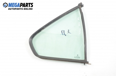 Door vent window for BMW 3 (E36) 1.6, 100 hp, sedan, 1993, position: rear - right