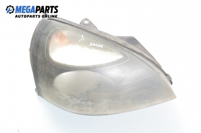 Headlight for Renault Clio II 1.4, 75 hp, sedan, 2005, position: right