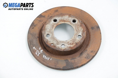 Brake disc for Mazda 626 (V) 2.0 16V, 140 hp, hatchback, 1993, position: rear