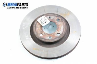 Brake disc for Renault Clio II 1.4 16V, 95 hp, 3 doors automatic, 2001, position: front