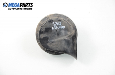 Horn for Opel Vectra B 2.0 16V, 136 hp, station wagon, 1998
