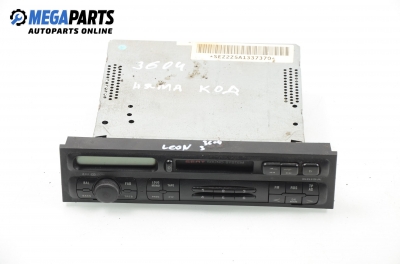 Cassette player for Seat Leon (1M) 1.8 20V, 125 hp, 5 doors, 2000