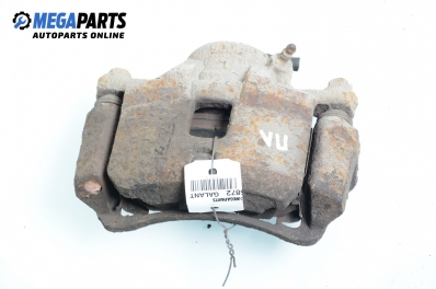 Etrier de frână pentru Mitsubishi Galant VIII 2.5 V6, 163 cp, sedan, 1998, poziție: stânga - fața