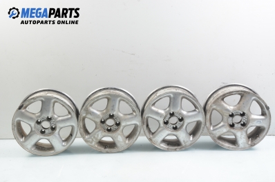 Alloy wheels for Volkswagen Polo (6N/6N2) (1994-2003) 15 inches, width 6 (The price is for the set)