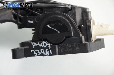 Accelerator potentiometer for Peugeot 407 2.0 HDi, 136 hp, sedan, 2006 № F 00C 3P2 337