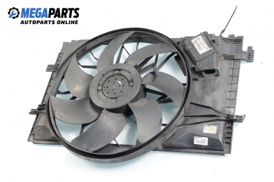 Radiator fan for Mercedes-Benz C-Class 203 (W/S/CL) 2.4, 170 hp, sedan automatic, 2004