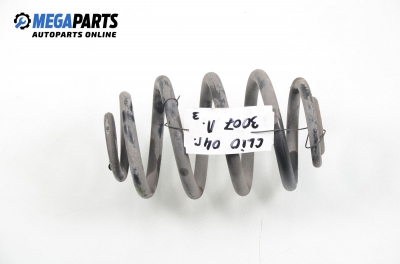 Coil spring for Renault Clio II 1.5 dCi, 82 hp, 2004, position: rear - left