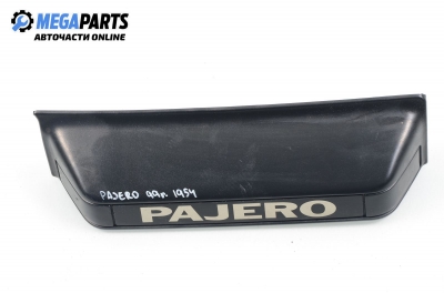 External boot lid handle for Mitsubishi Pajero 2.8 TD, 125 hp, 5 doors automatic, 1999