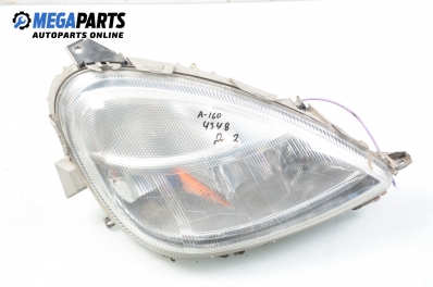 Headlight for Mercedes-Benz A-Class W168 1.6, 102 hp, 1998, position: right