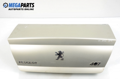 Boot lid for Peugeot 407 2.0 HDi, 136 hp, sedan, 2006