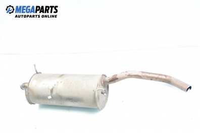 Rear muffler for Renault Megane Scenic 1.9 dCi, 102 hp, 2003