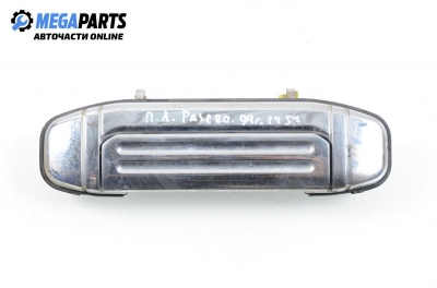 Mâner exterior pentru Mitsubishi Pajero 2.8 TD, 125 cp, 5 uși automat, 1999, poziție: stânga - fața