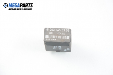 Air conditioning relay for Mercedes-Benz 124 (W/S/C/A/V) 2.0, 136 hp, coupe, 1994 № 003 545 53 05
