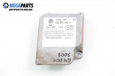 Steuermodul airbag for Volkswagen Golf IV 1.6, 100 hp, 2000 № 6Q0 909 605 A