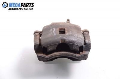 Bremszange for Nissan Almera (N16) (2000-2006) 2.2, hecktür, position: links, vorderseite