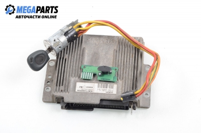 ECU cu cheie de contact pentru Renault Megane 2.0, 114 cp, coupe, 1997 № 7700102198