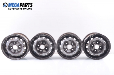 Steel wheels for Hyundai Accent (1994-2000) 13 inches, width 4.5 (The price is for the set)