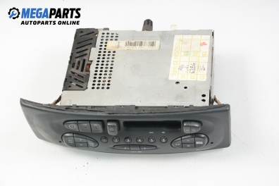 Cassette player for Renault Megane I 1.6, 75 hp, hatchback, 5 doors, 1996