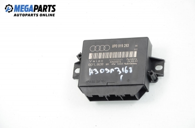 Parking sensor control module for Audi A3 (8P/8PA) 2.0 FSI, 150 hp, 3 doors, 2003 № 8P0 919 283