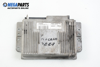 ECU for Renault Megane I 1.6, 75 hp, hatchback, 5 doors, 1996 № Siemens S105300104 Е / HOM7700864454