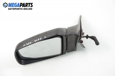 Mirror for Mazda 323 (BG) 1.6 16V, 88 hp, hatchback, 5 doors, 1993, position: left