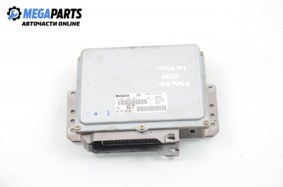 ECU for Peugeot 306 1.6, 89 hp, hatchback, 5 doors, 1994 № 0 261 204 052