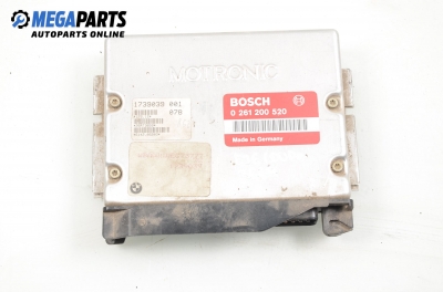 ECU for BMW 3 (E36) 1.8, 113 hp, coupe, 1995 № Bosch 0 261 200 520