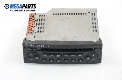 CD player for Citroen C3 Pluriel 1.6, 109 hp, 2003