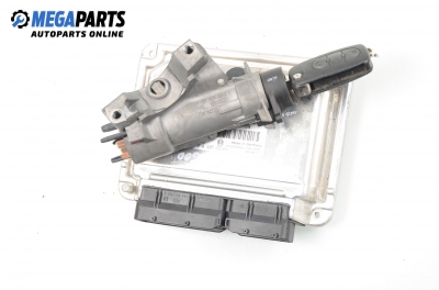 ECU cu cheie de contact pentru Audi A6 (C5) 1.9 TDI, 130 cp, combi, 2002 № Bosch 0 281 010 405